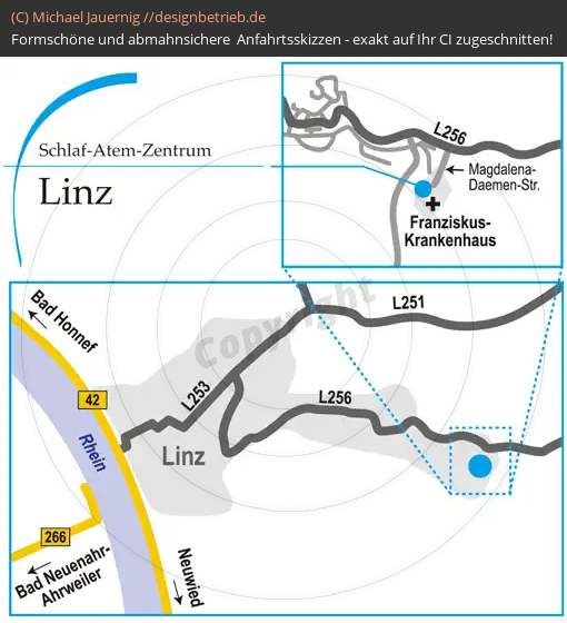 Anfahrtsskizze Linz Löwenstein Medical GmbH & Co. KG (233)