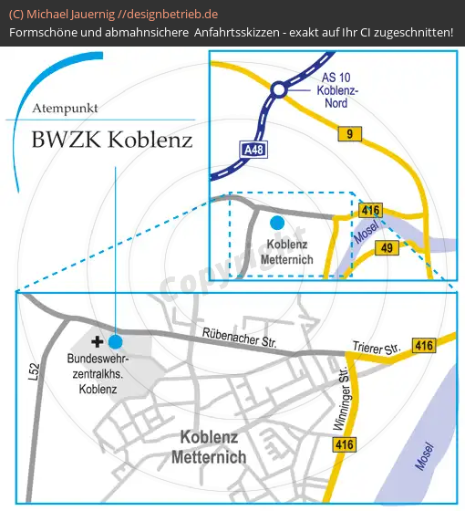 Anfahrtsskizze Koblenz Löwenstein Medical GmbH & Co. KG (239)