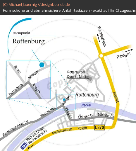 Anfahrtsskizze Rottenburg Löwenstein Medical GmbH & Co. KG (122)