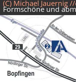 Anfahrtsskizzen erstellen / Anfahrtsskizze Bopfingen Wiesmühlstraße   Arnold GmbH( 376)